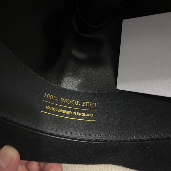 NWT - Paul Smith Men's 100% Wool Felt Trilby Hat - Hand Made in England - Size S - Picture 8 of 9